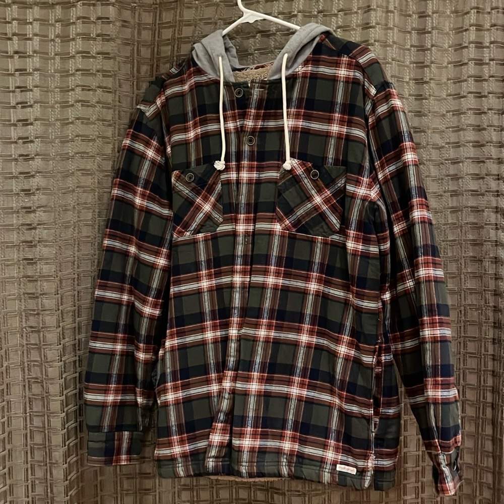 Weatherproof vintage (Brand) Flannel sweater jacket